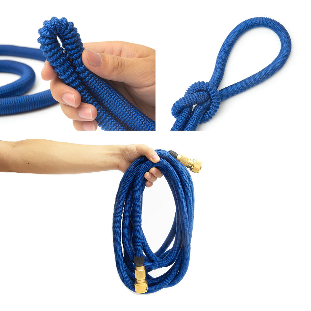 High-Quality Expandable Garden Hose for Car Wash - Flexible and Durable Water Hose